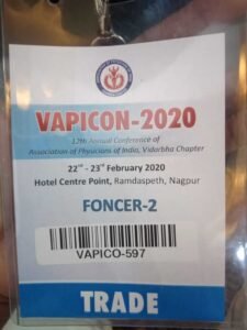 VAPICON 2020 NAGPUR _foncerpharma5